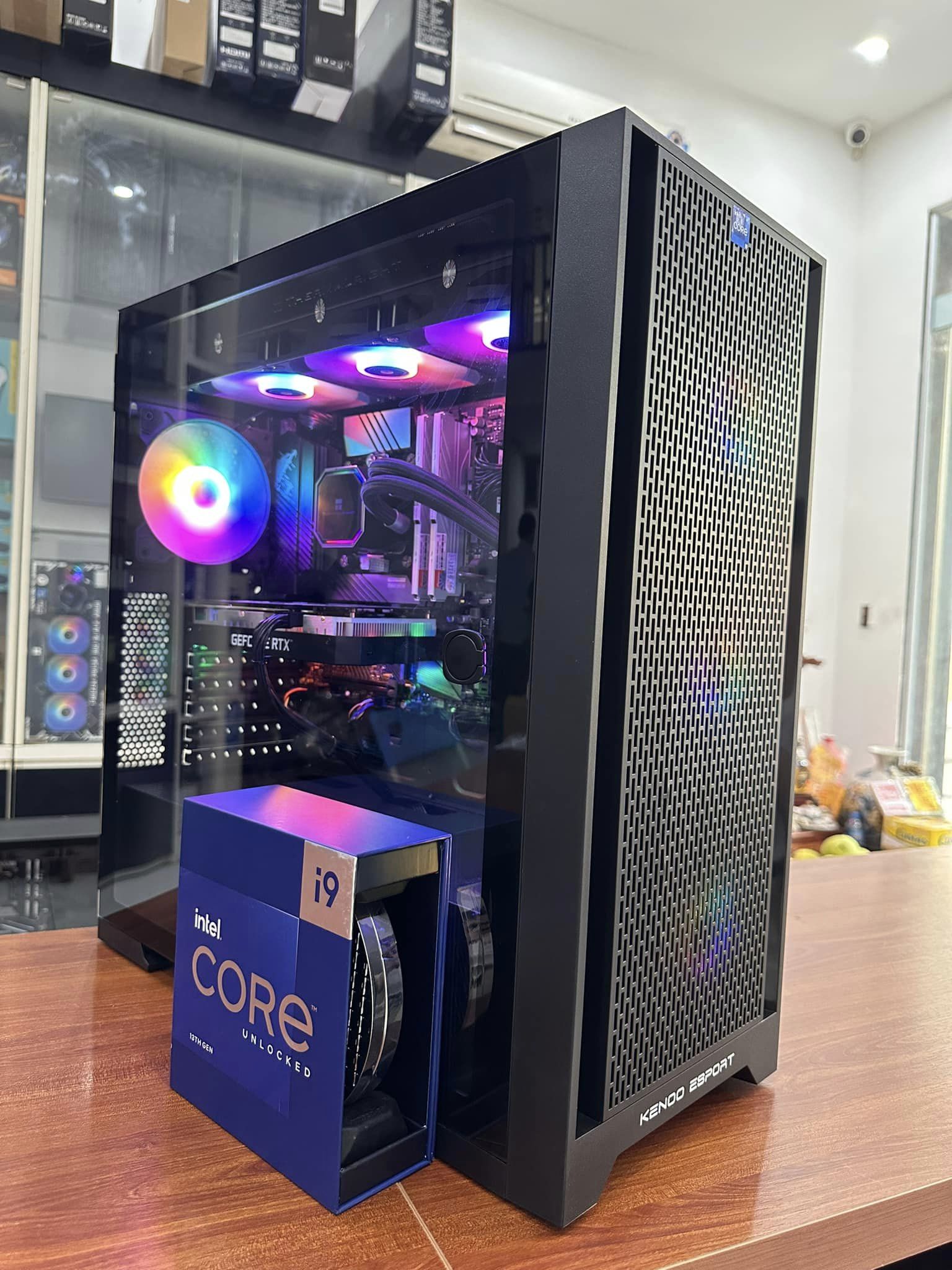 Bộ PC thiết kế đồ họa gaming Z690 Core i9 13900k Ram 32G VGA RTX